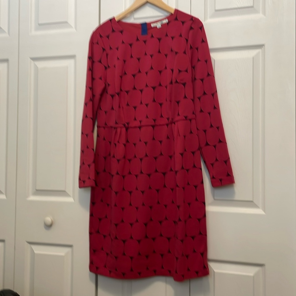 Boden Petal Geometric Ponte Dress, size 18Regular